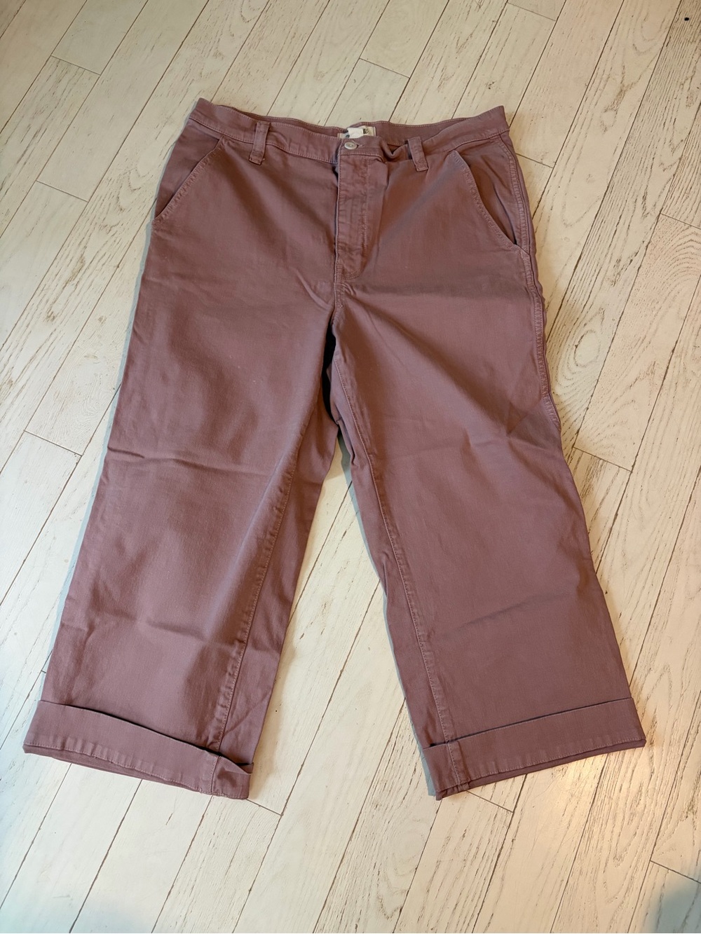 Madewell Blush Pink High-Rise Pants